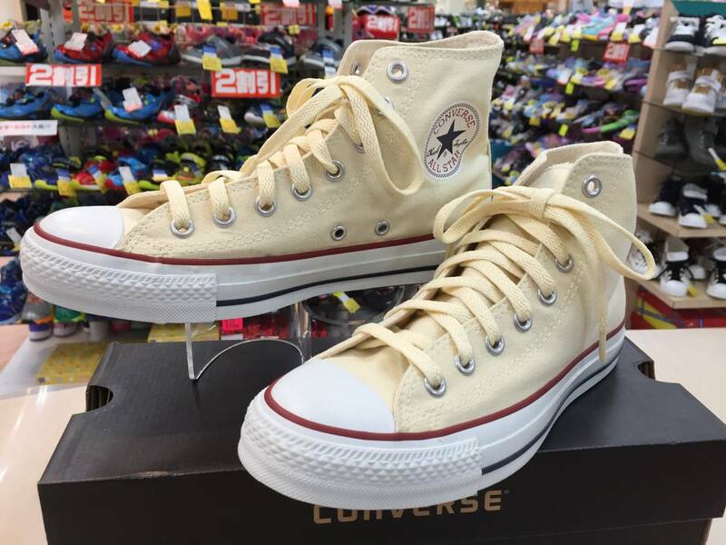 新品24.0cm US5★CONVERSEコンバース キャンバス オールスターHI レディース キャンバス スニーカー★CANVAS ALL STAR HI 人気定番モデル