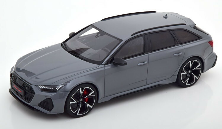 GTスピリット 1/18 アウディ RS6 アバント 2020 グレー 1600台限定 GT Spirit 1:18 Audi RS6 Avant 2020 grey