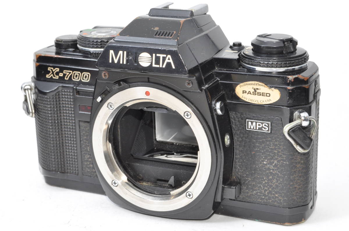 並品・動作好調 ミノルタ MINOLTA X-700 MPS ブラック ボディ ♯A912