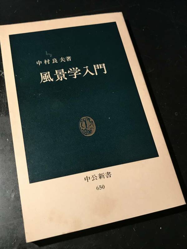 風景学入門/中村良夫 中公新書