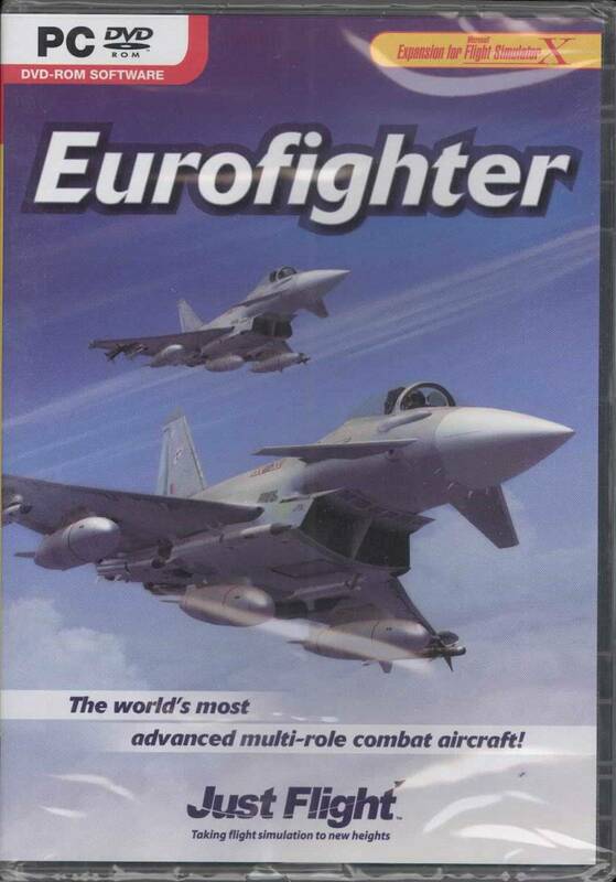 新品 Eurofighter (FSX) ユーロファイター アドオンソフト Flight Simulator X