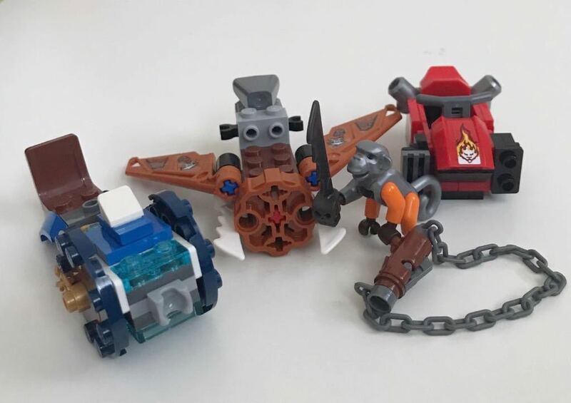 ジャンク品/状態確認/レゴニンジャゴー ジェイのエレメント・ドラゴン 70602 他 猿 海賊 LEGO レゴ NINJAGO パーツ 部品