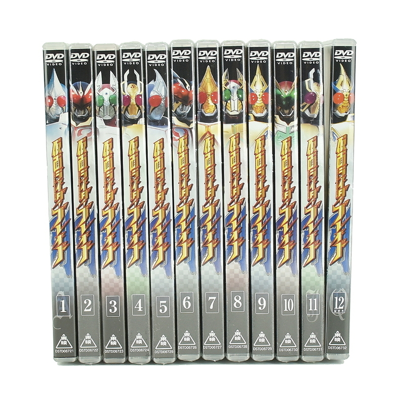 【T】仮面ライダーブレイド 初回生産限定 DVD 1巻～12巻セット