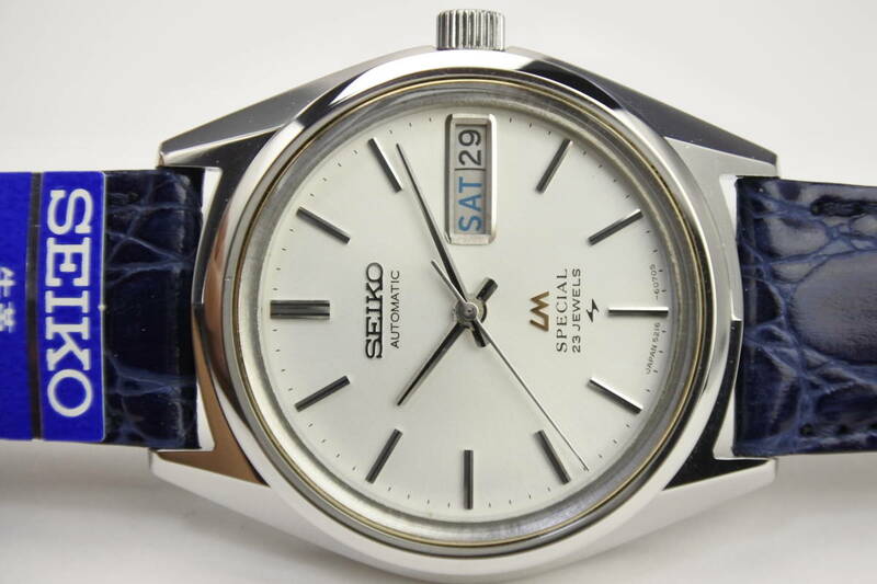 ☆極美品　1973年製造　SEIKO　セイコー ロードマチック・スペシャル 5216-6050　２３石　自動巻紳士腕時計　純正SEIKOベルト