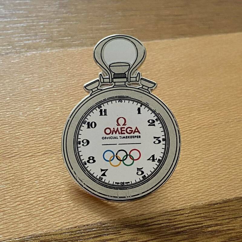 【希少必見】オメガ2020オリンピック限定ピンバッチ未使用非売品 ⑤