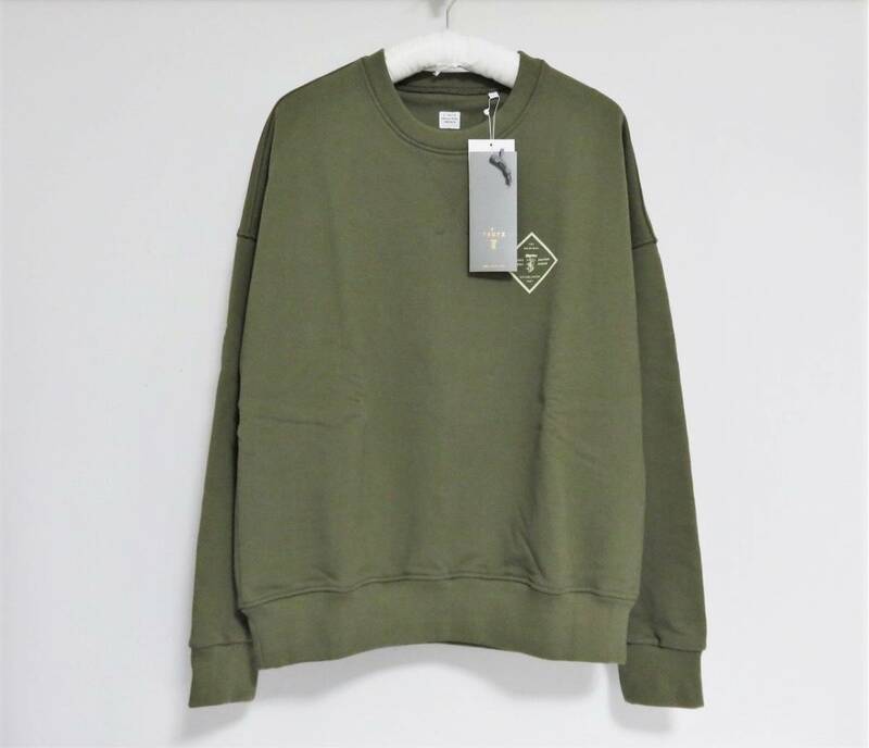 送料無料 新品 E. TAUTZ MILITARY SWEAT SHIRT XS イギリス製 オーバーサイズ スウェット イートウツ E.TAUTZ