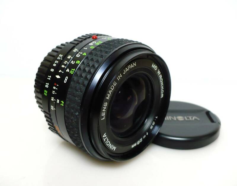 ★MINOLTA(ミノルタ)◆ MD W.ROKKOR 1:3.5 f=28mm ●実用・良品