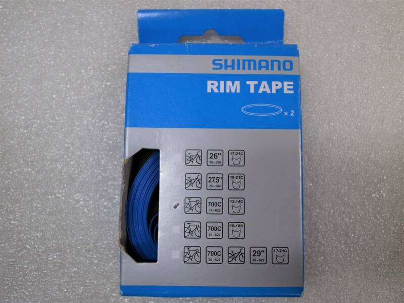 【新品特価】SHIMANO シマノ リムテープ 700×13～14C 16-622 2本 自転車 サイクリング 送料格安