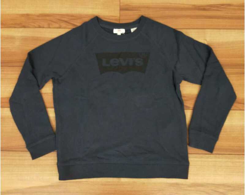 Levis◇リーバイスロゴトレーナー ネイビー