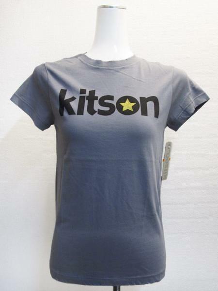 kitson ロゴ半袖Tシャツ 灰色グレー レディースS / キットソン女性Tee