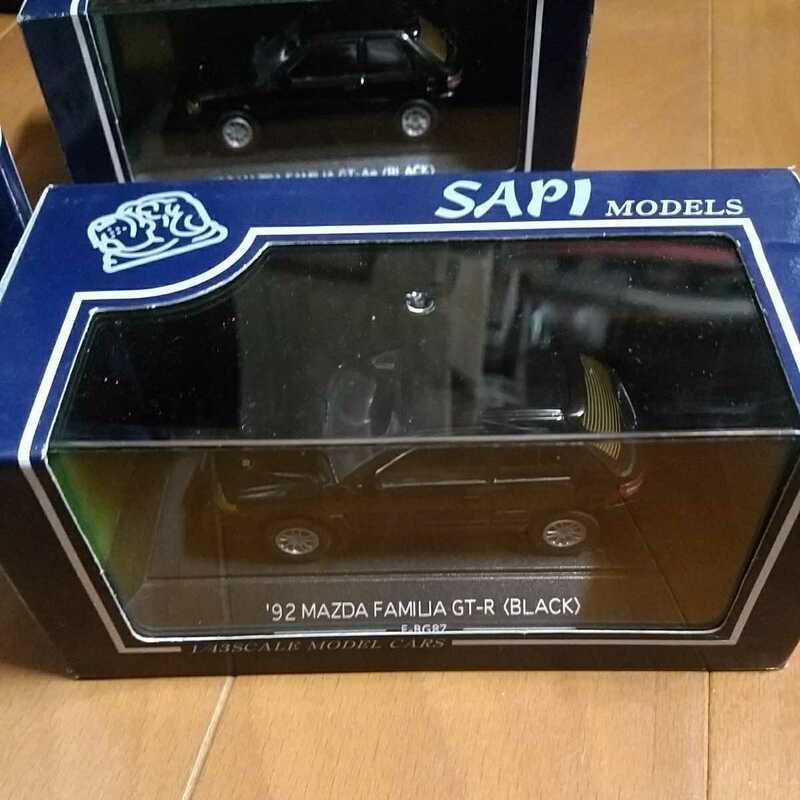 SAPI サピ　1/43 MAZDA FAMILIA GT-R 1992 マツダ　ファミリア　ブラック