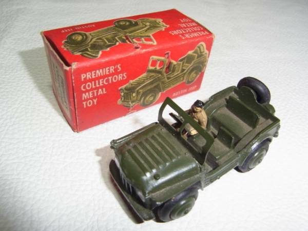 ■箱付1950年代日本製！PREMIER'S COLLECTORS METAL TOY No.141-69 AUSTIN JEEP（オースチン ジープ）