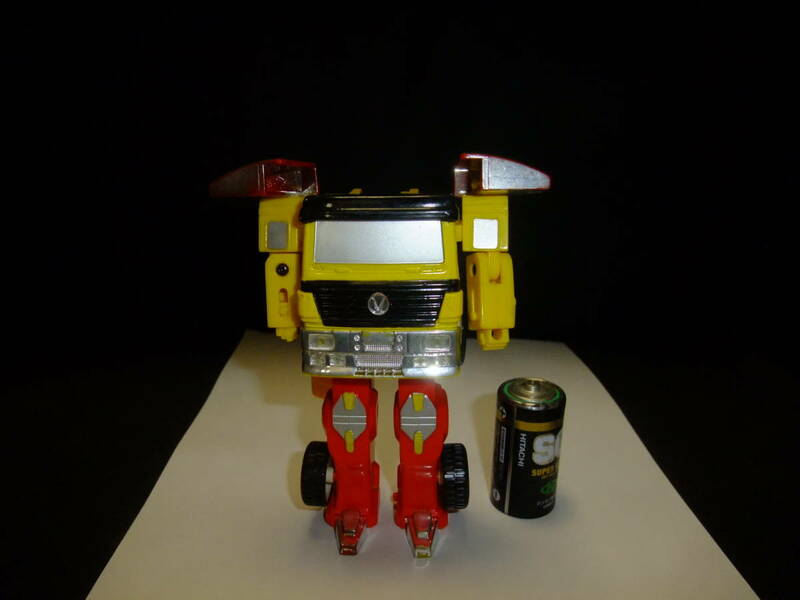 ジャンク マシン トラック ミニカー 変形 ロボ ロボット 検索ワード パチモノ フックトイ チープトイ 早川玩具 超合金 トランスフォーマー