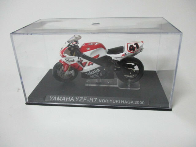 即決 ixo 1/24 ヤマハ YZF‐R7 2000年スーパーバイク世界選手権 №41 芳賀紀行車 ウエスト仕様