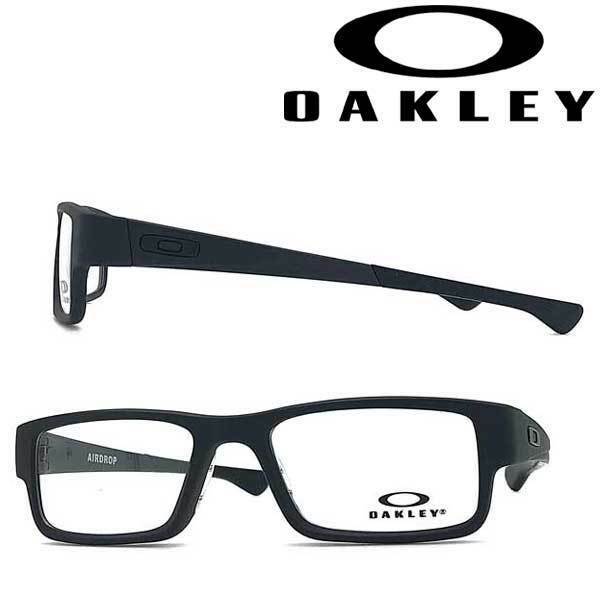 OAKLEY メガネフレーム ブランド オークリー AIRDROP マットブラック 眼鏡 0OX-8046-01