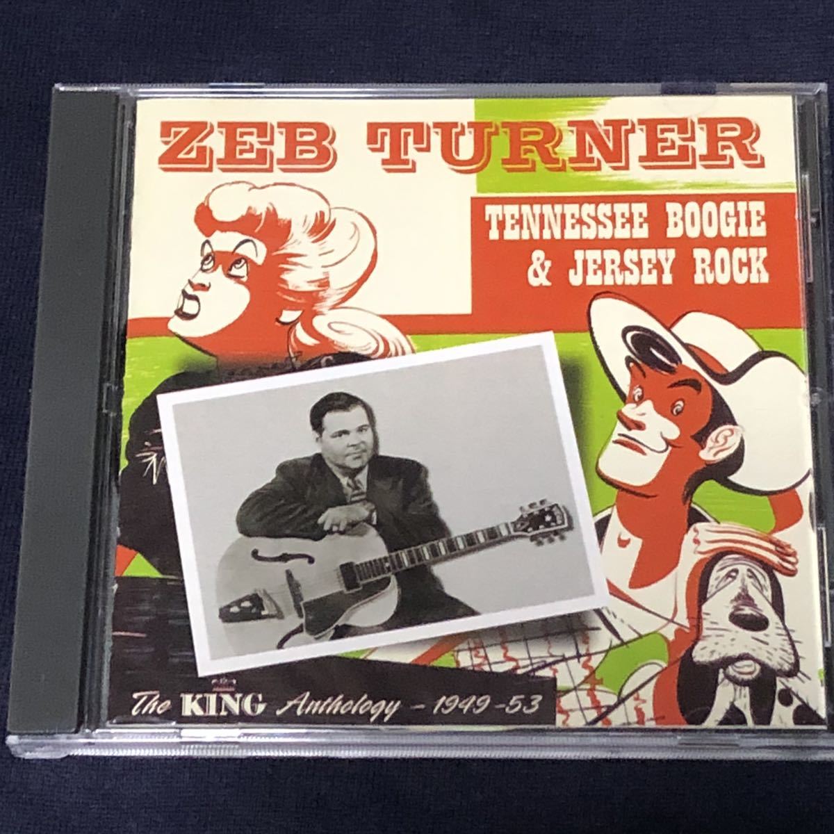 ZEB TURNER「TENNESSEE BOOGIE & JERSEY ROCK」プリロカビリー　ヒルビリー
