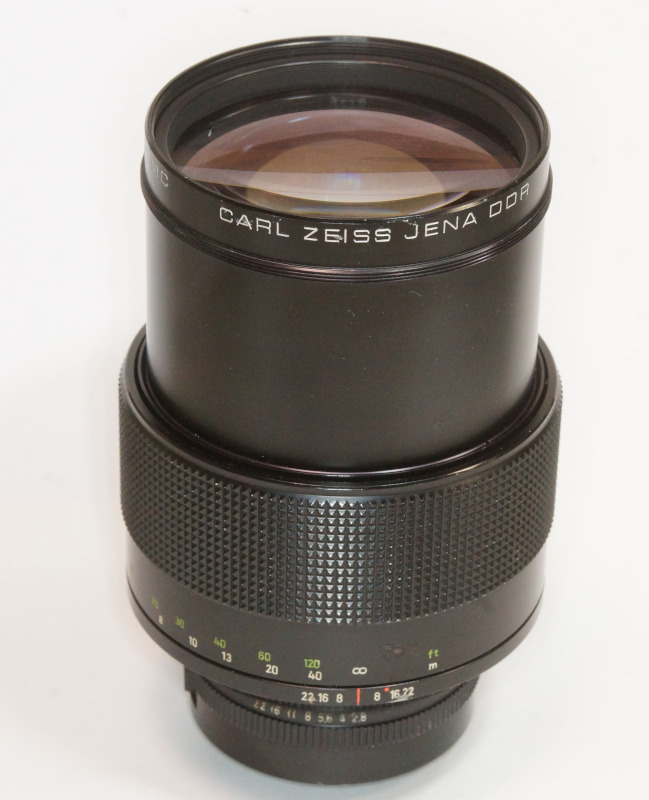 ドイツ製 Carl Zeiss Jena Sonnar 2.8/200 MC M42 2N-833 80年代　大口径超望遠