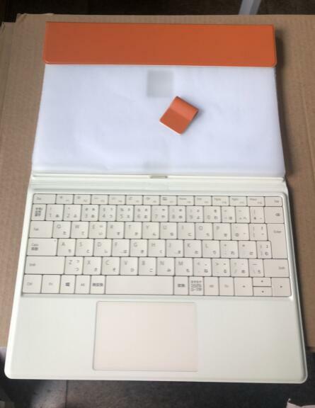 純正新品 HUAWEI MateBook HZ-W19 M5 タブレット 保護ケース付き 日本語キーボード オレンジ