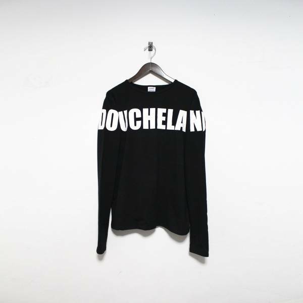 新品 未使用 正規品 ◆ VETEMEMES Doucheland Long Sleeve 黒 Mサイズ ◆