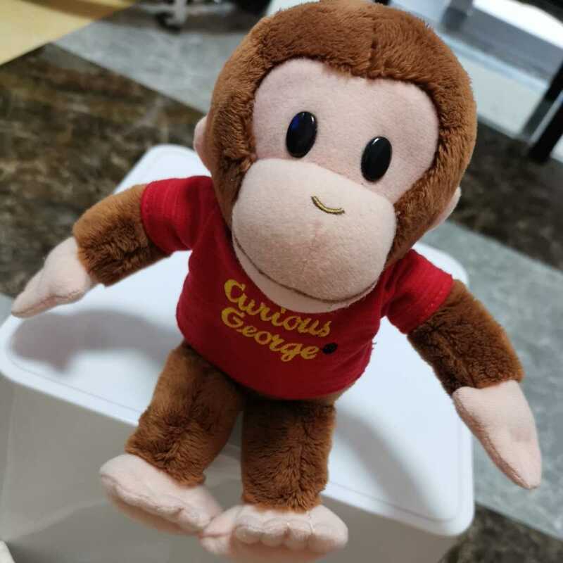 キュリアス.ジョージ(Curious George)　おさるのジョージ　ぬいぐるみ