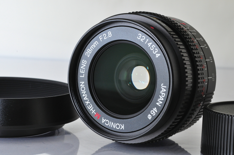 ★★極上品 Konica M-Hexanon 28mm F/2.8 Lens♪♪#5125