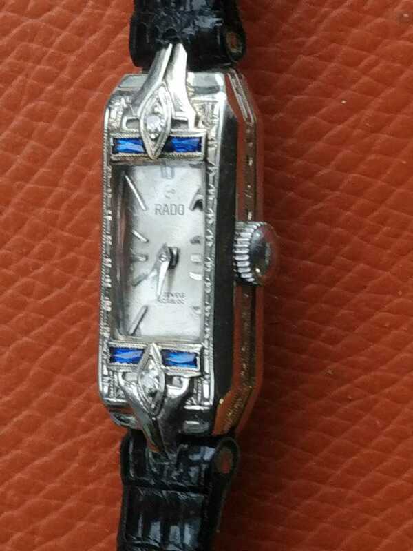 RADO ラドー 14Ｋ　　ダイヤ　 レディース　　手巻　腕時計 