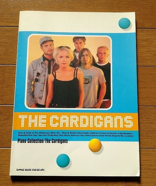 ピアノ弾き語り譜★カーディガンズ the Cardigans ピアノコレクション