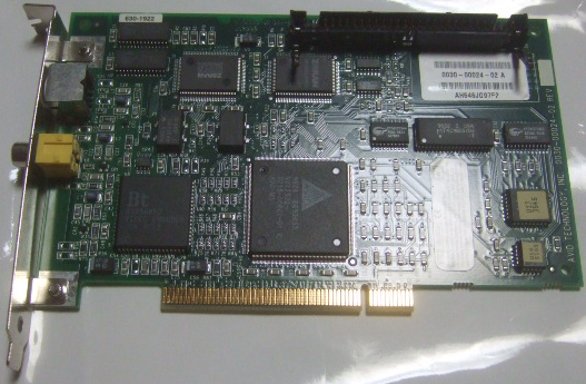 AVID Technology PCIカード。