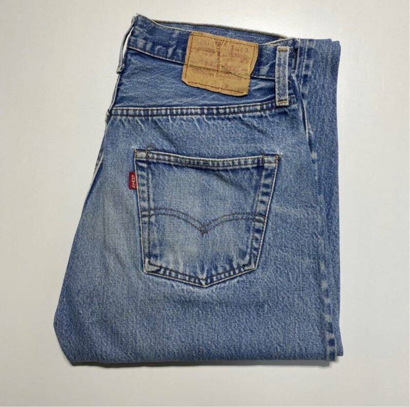 【W31/L36】1980s Levi's 501 Red Line Denim Pants Small e 1980年代 リーバイス 501 レッドライン 赤耳 デニム パンツ スモールe Y392