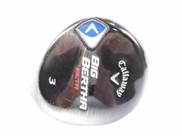 ∞全商品SALE中! ヘッドのみ Callaway キャロウェイ BIG BERTHA BETA 2014 ビッグバーサ ベータ フェアウェイウッド 3W　　R128