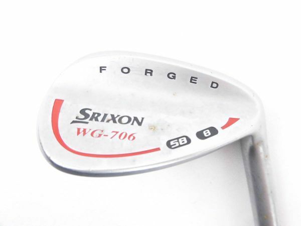 ∞全商品SALE中! DUNLOP ダンロップ SRIXON WG-706 スリクソン ウェッジ 58 8 シャフト スチール N.S.PRO　　S　N978