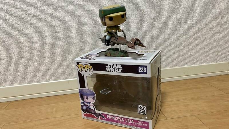 ●○FUNKO POP! STAR WARS レイア with スピーダーバイク●○