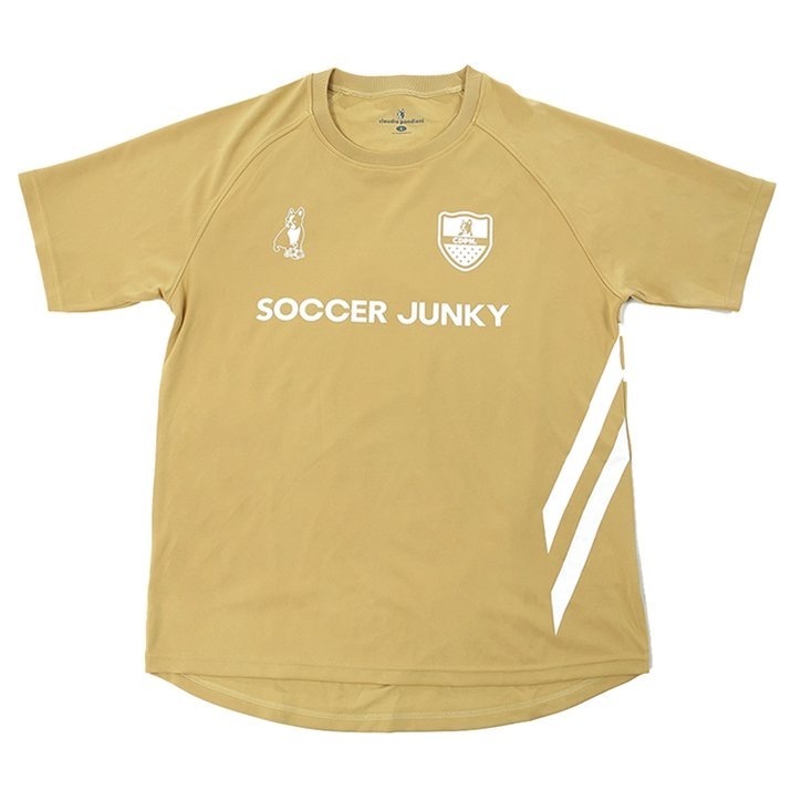 メール便可能! soccer junky (サッカージャンキー) プラクティス シャツ (M) KHAKI SJ20501 | futsal フットサル カーキ プラシャツ