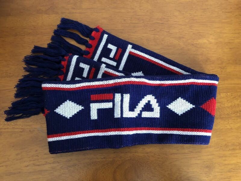 FILA ニットマフラー　子供用　フィラ