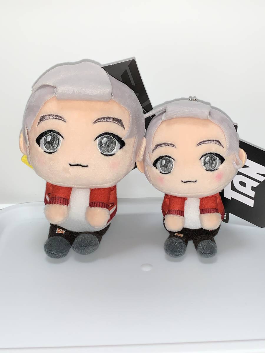 ☆☆TinyTAN タイニータン &you(アンドユー) モアプラスぬいぐるみ＋エクストラキーチェーンマスコット【RM 2個】　☆☆ 新品 SEGA ＃BTS