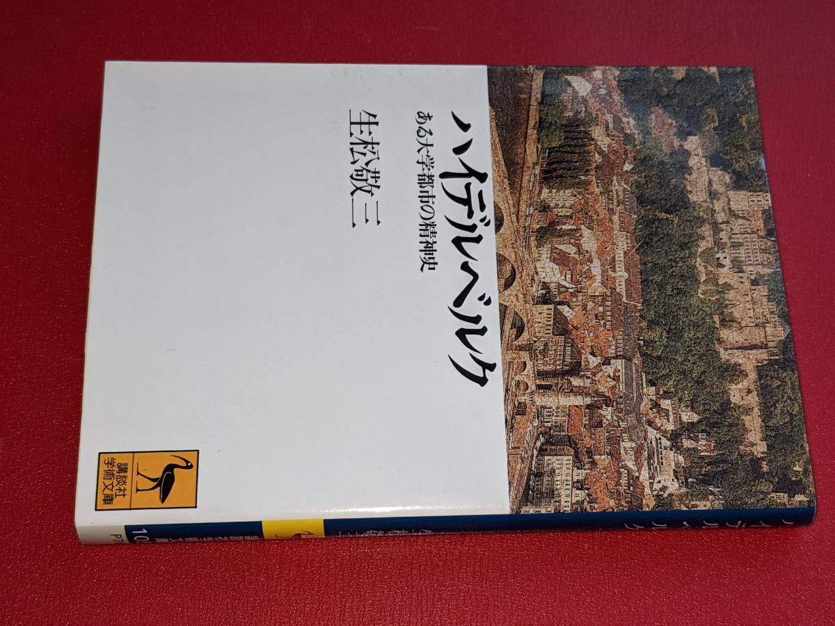 講談社学術文庫●ハイデルベルク　ある大学都市の精神史（著:生松敬三 解説:小塩節 装丁:島田拓史 その他:蟹江征治）1997　　　　 