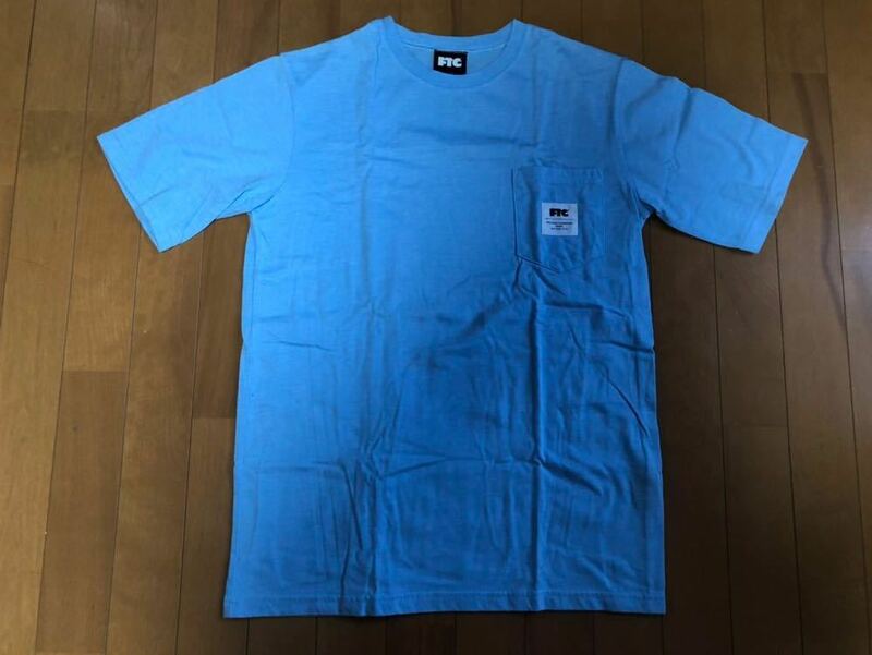 FTC ポケットTシャツ ライトブルー Sサイズ スケートボード ピスト wbase
