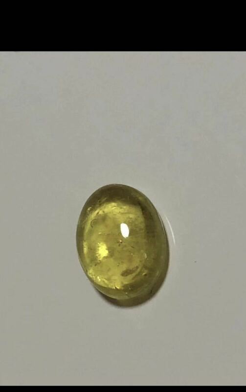 稀少品天然 トルマリンイエロ重2.3ct