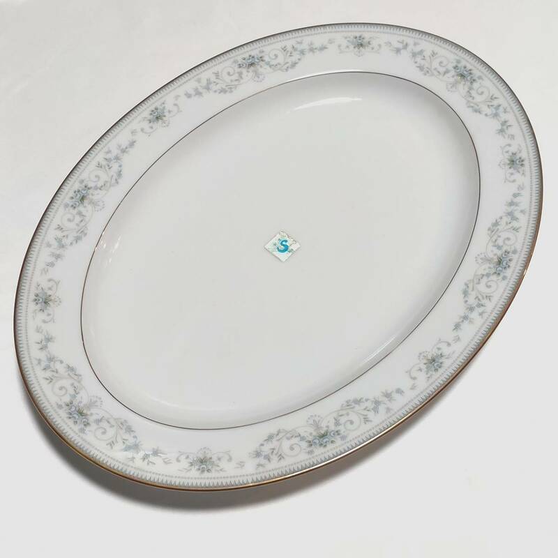 ノリタケ 大皿 約407×308㎜ Noritake 2600 NOBLE 洋食器 洋皿 楕円形 【2905】