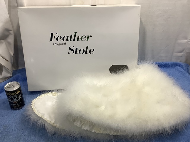 装飾　Feather Stoleフェザーストール　成人式/振袖　等に　検　和装　小物　着物　ファッション