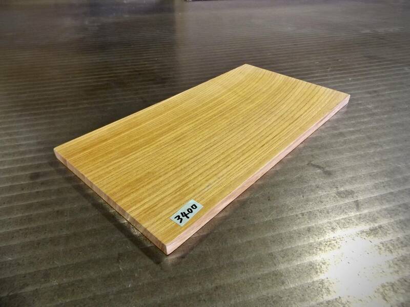 欅 （300×159×11）mm 1枚　乾燥済み 無垢一枚板 送料無料 [3400] ケヤキ けやき 木材 花台 ササ杢 キヤンプ 道具 まな板 