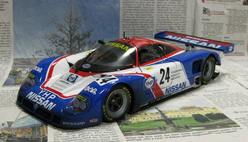 ★レア絶版*EXOTO*1/18*1989 Nissan R89C #24 1989 Le Mans 24h*日産ルマン