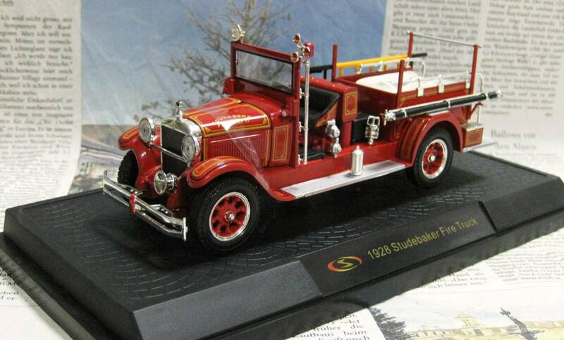★絶版*Signature Models*1/32*1928 Studebaker Fire Truck*消防車≠フランクリンミント