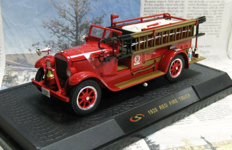 ★Signature Models*1/32*1928 Reo Fire Truck*消防車≠フランクリンミント