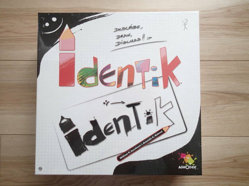 【新品未開封】identik IDENTIK アイデンティク ボードゲーム お絵描きゲーム 英語版 English