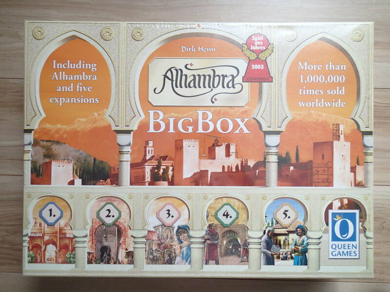 【未開封】Alhambra BIG BOX. ボードゲーム アルハンブラ ビッグボックス 英語版 English QUEEN GAMES