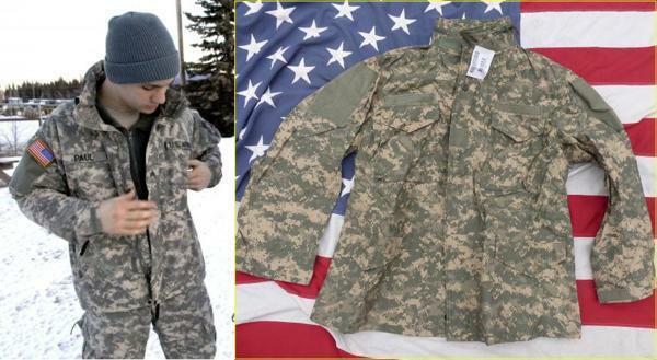 米軍実物 ＡＣＵ Ｍ６５ フィールドジャケット Ｌ－Ｒ 10x