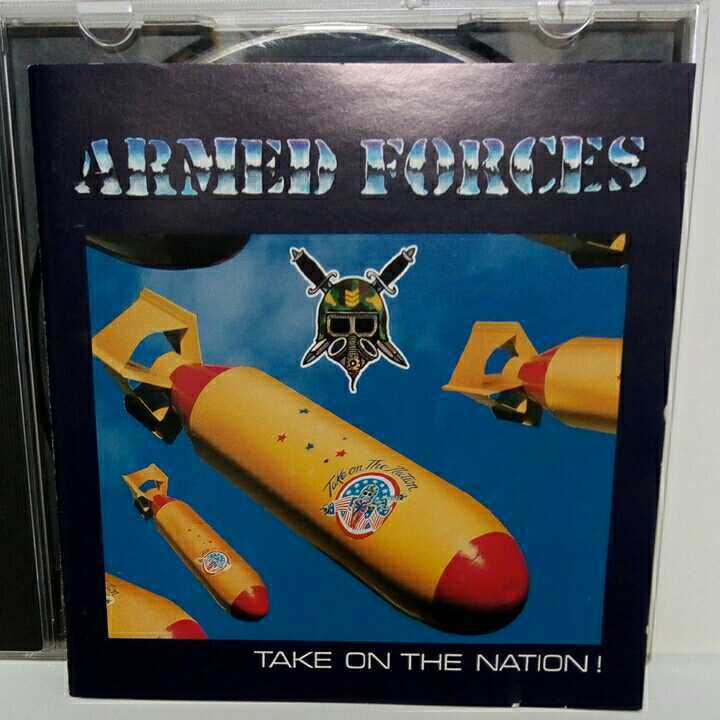 ARMED FORCES「TAKE ON THE NATION!」国内盤