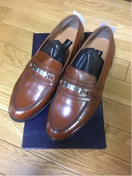 マドラス madras 茶系 メンズ ビジネスシューズ 25.0 EEEE 新品