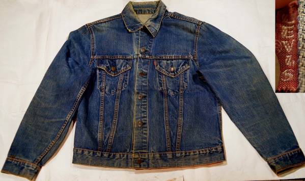 f726/LEVIS71205ビッグEヴィンテージレアなロングタイプ70505 大き目